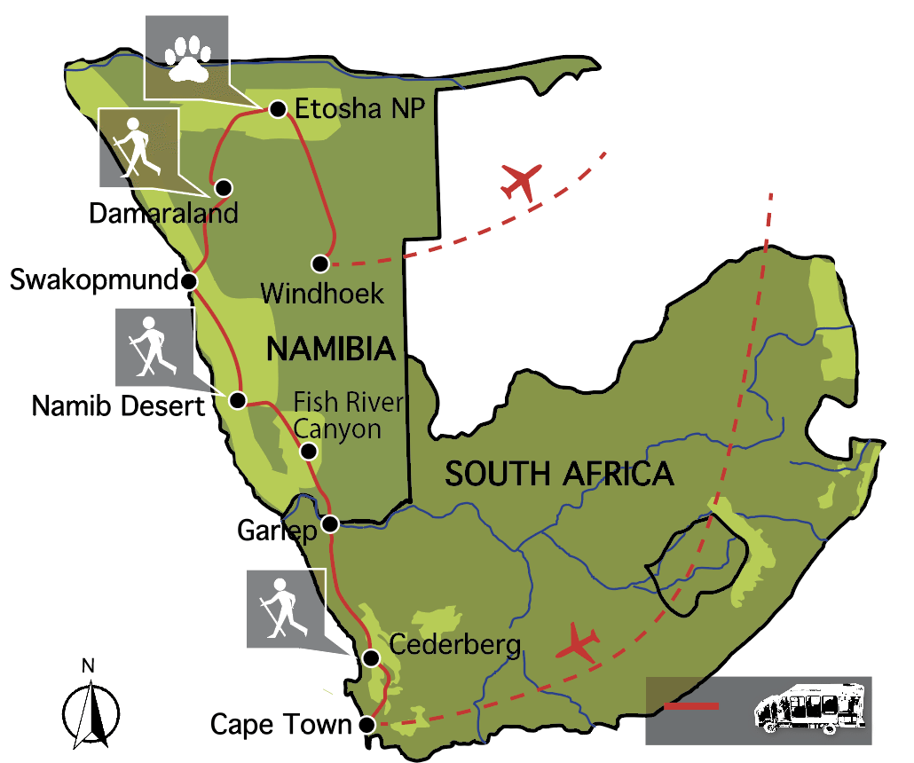 Da Città del Capo alla Namibia “Grand Explorer”