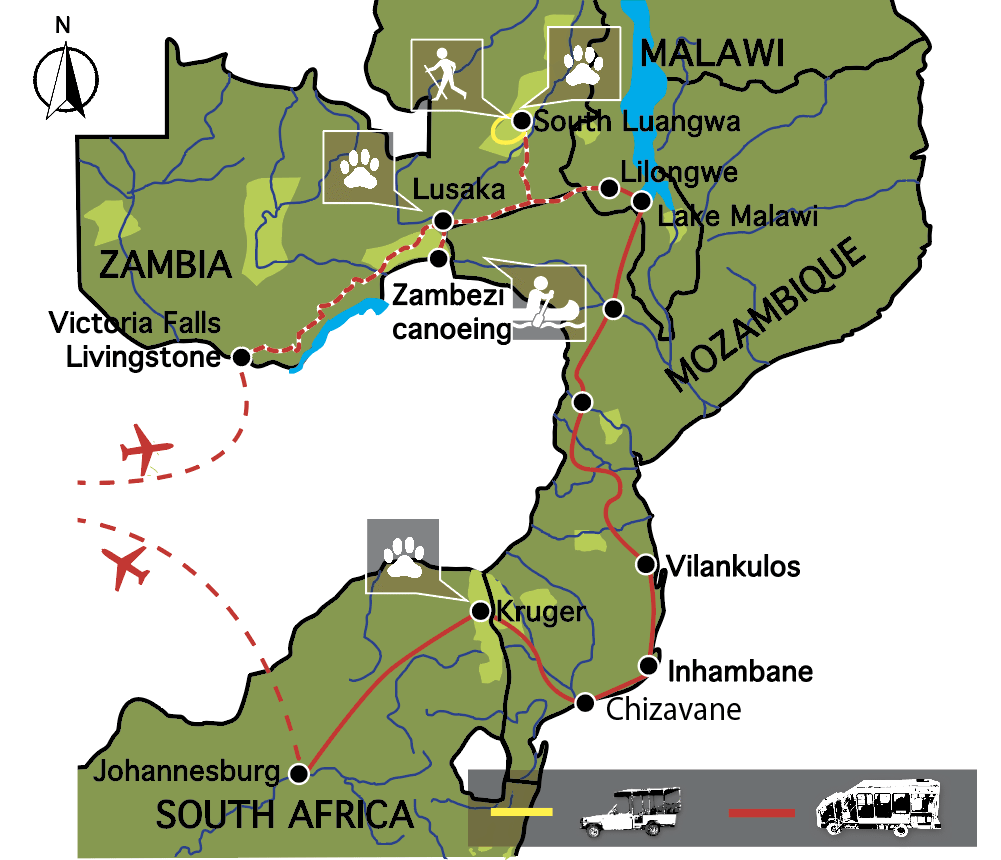 Zambia e Malawi: dalle Cascate Vittoria al Lago Malawi